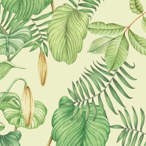 Greenery Wallpaper Sample Swatch