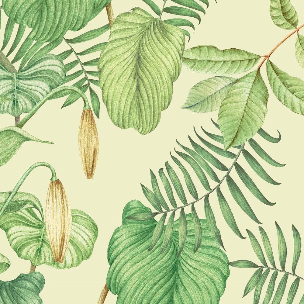 Greenery Wallpaper Sample Swatch