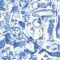 I’m Blue Wallpaper Sample Swatch  option Large: 19.2 in width