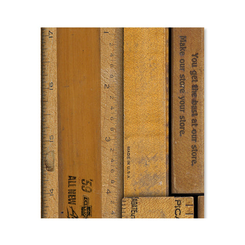 Rulers Wallpaper Sample Swatch - Mr. and Mrs. Vintage for NLXL