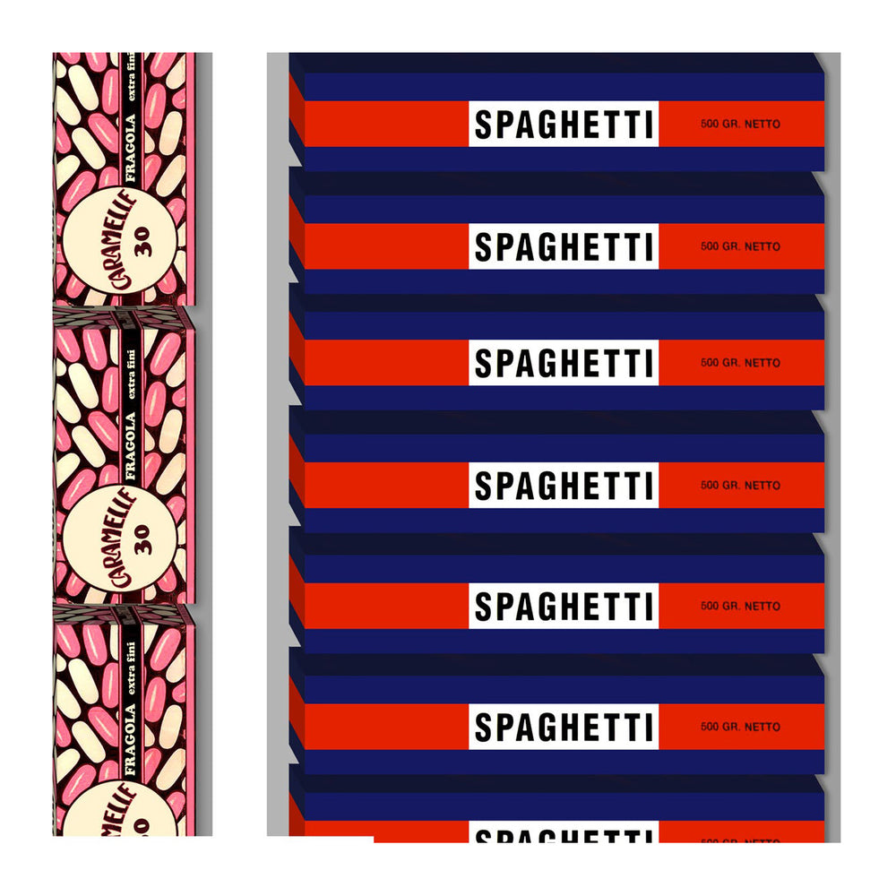 Supermarket Wallpaper Sample Swatch