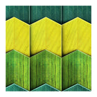 Yellow Edge Wallpaper Sample Swatch