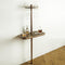 Bar Cabinet  option Emperador Marble / Walnut and Brass