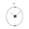 Barcelona Wall Clock  option Black / Walnut