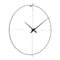 Bilbao Wall Clock  option Black / Chrome