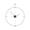 Bilbao Wall Clock  option Black / Walnut / Graphite