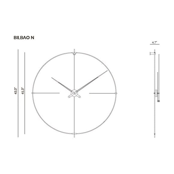 Bilbao Wall Clock