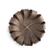 Brisa Wall Clock  option Walnut / Brass / Brass