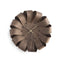 Brisa Wall Clock  option Walnut / Brass / Walnut