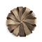 Brisa Wall Clock  option Walnut/Oak / Brass / Brass