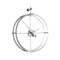 Dos Puntos Wall Clock  option Chrome