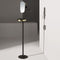 Galan Valet Stand  option Black / Sahara Noir Marble and Brass