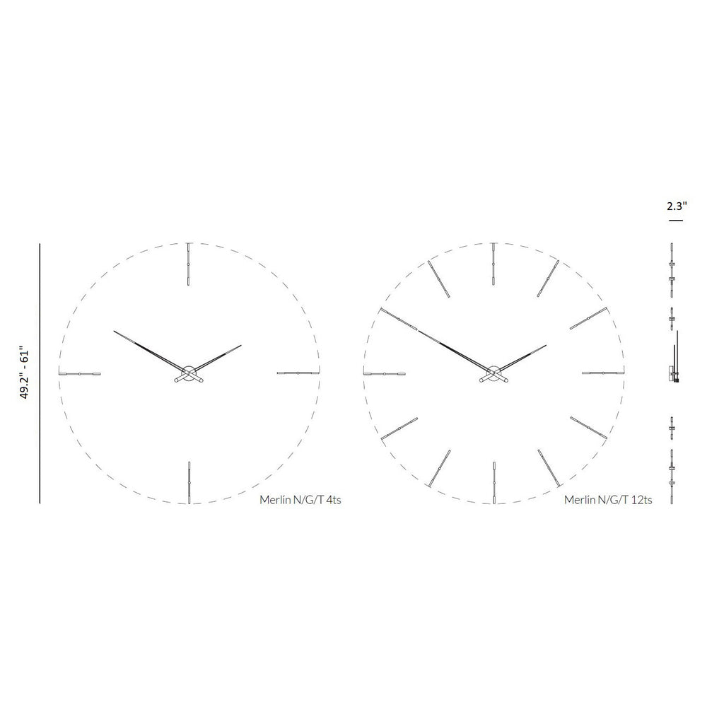Merlin Wall Clock