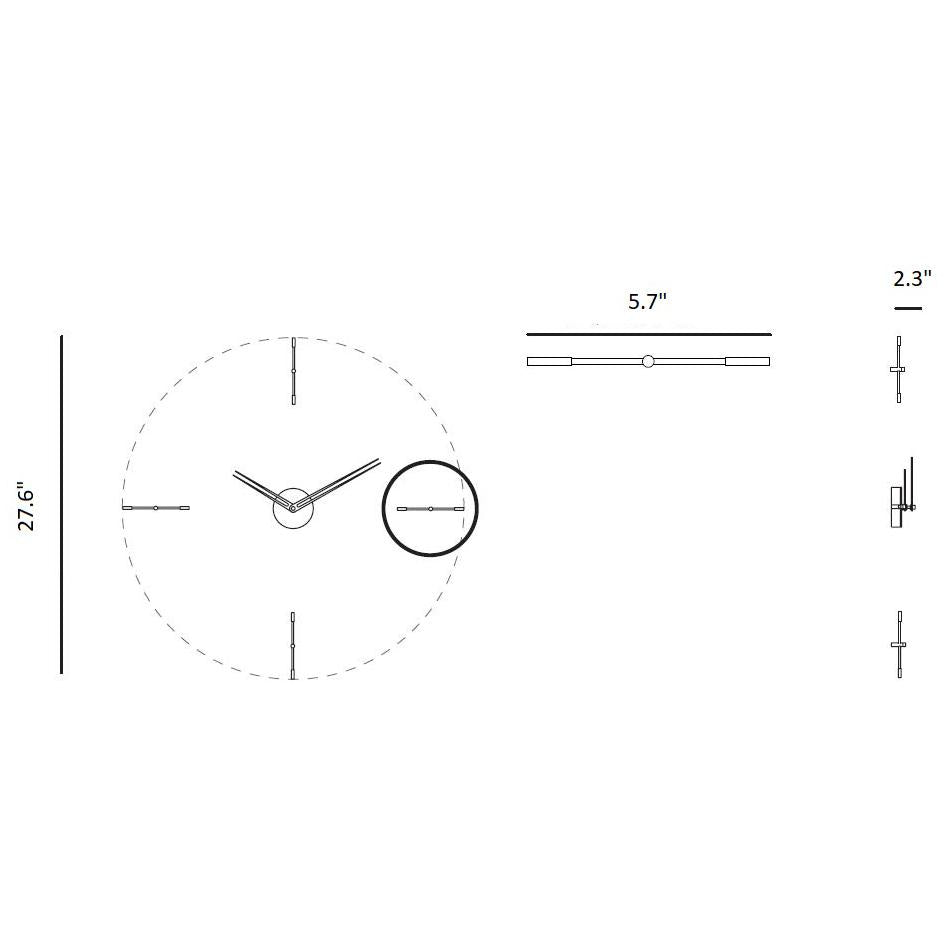 Merlin Wall Clock