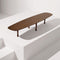 Mesa Unica Coffee Table  option Walnut
