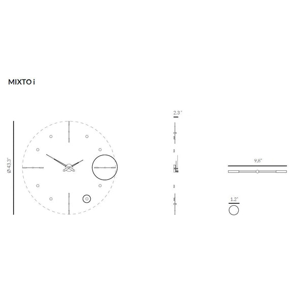 Mixto Wall Clock