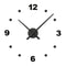 OJ Numbers Clock  option Black