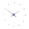 Oj Wall Clock  option Steel Blue