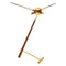 Puntero Table Clock  option Brass / Walnut
