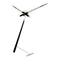 Puntero Table Clock  option Chrome / Black