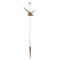 Punto Y Coma Wall Clock  option Brass / Walnut