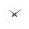 Rodon Wall Clock  option Chrome / Black