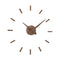 Sunset Wall Clock  option Walnut
