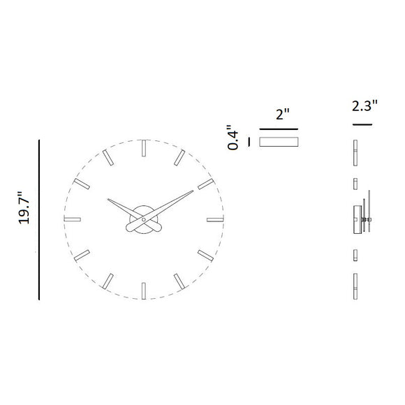 Sunset Wall Clock