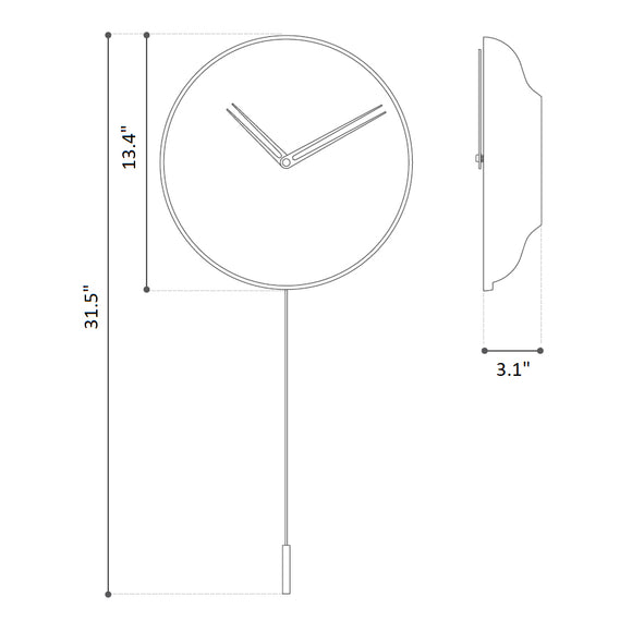 Swing Wall Clock