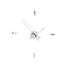 Tacon Wall Clock  option Chrome