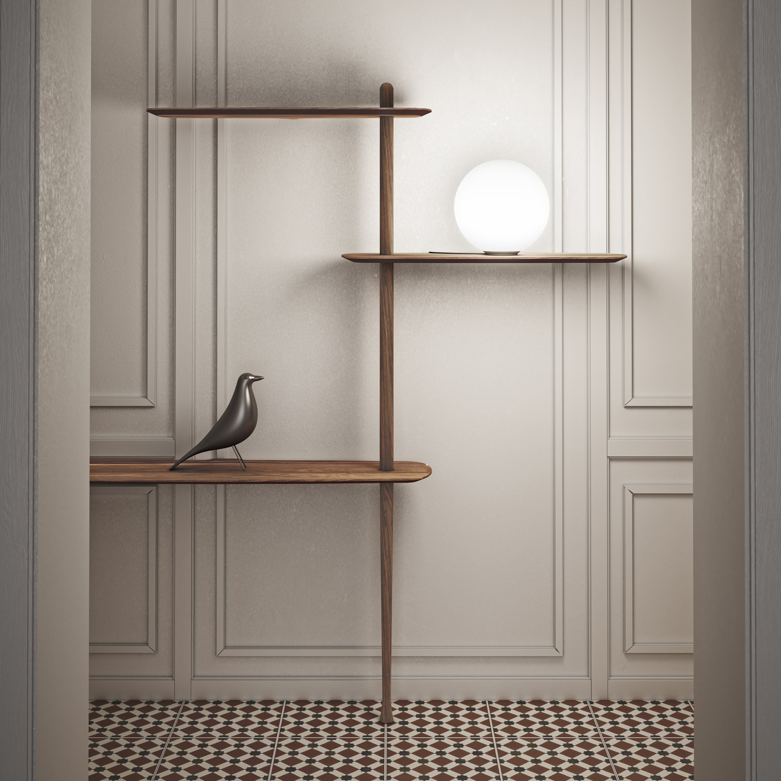 Nomon Unica Floor Shelving - 2Modern