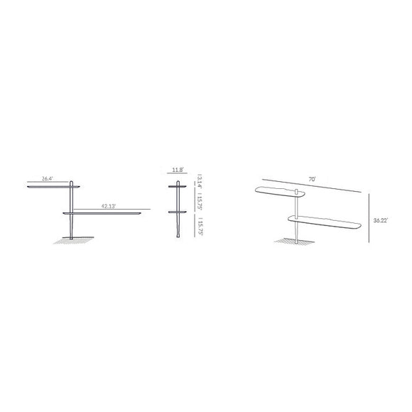 Unica Floor Shelving