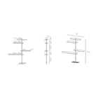 Unica Floor Shelving