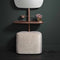 Vanity Pouf  option Grey