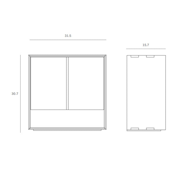 Nordic 2-Door Sideboard