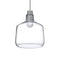Mono Pendant Light with Concrete Socket  option Clear Glass