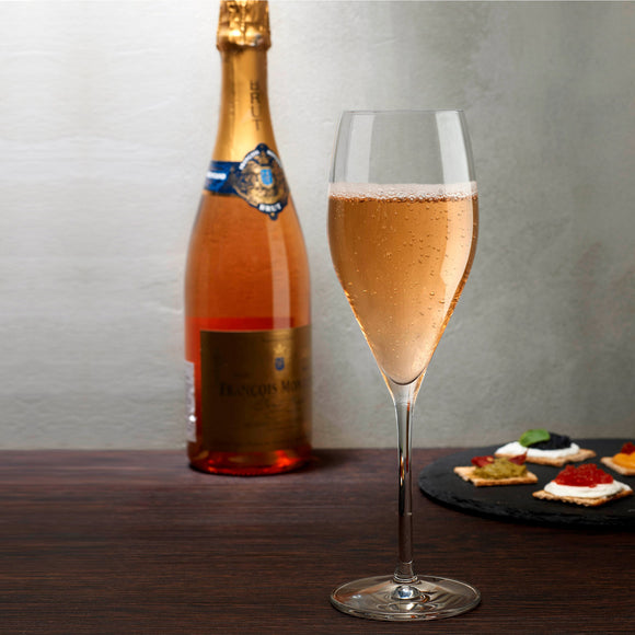 Vintage Rounded Champagne Glass (Set of 4)