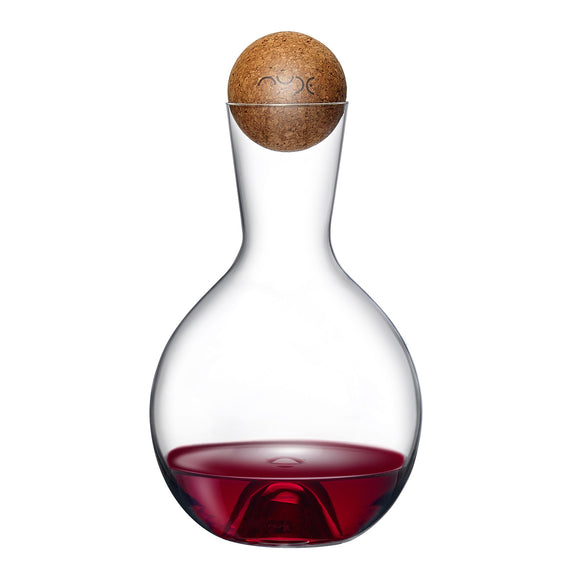 置物 60s woman&panther decanter Nude Glass Vintage Wine Decanter with Cork Stopper - 2Modern