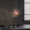 Argent Mini Pendant Light with Disc  option Rose Gold