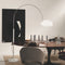 Coupe Arched Floor Lamp  option Lacquered White