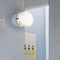 Fresnel Wall Light  option Lacquered White