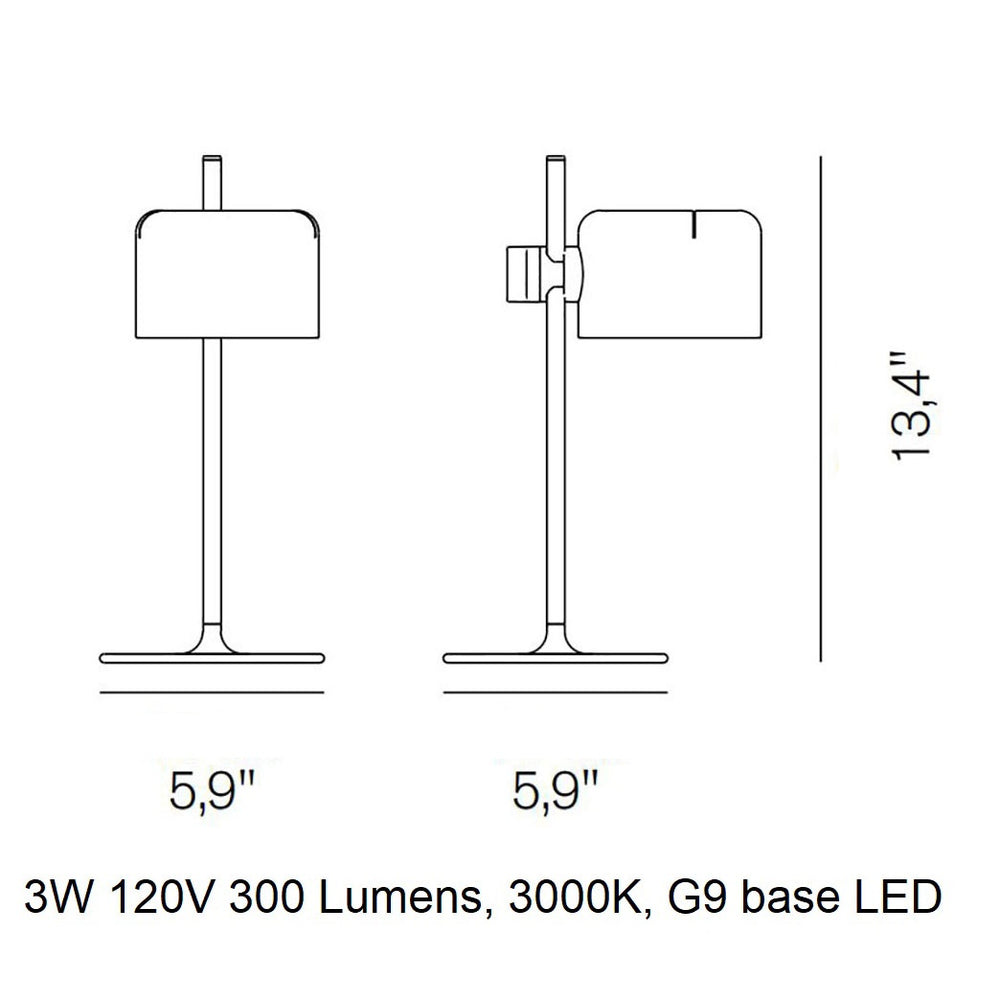 Mini Coupe Table Lamp