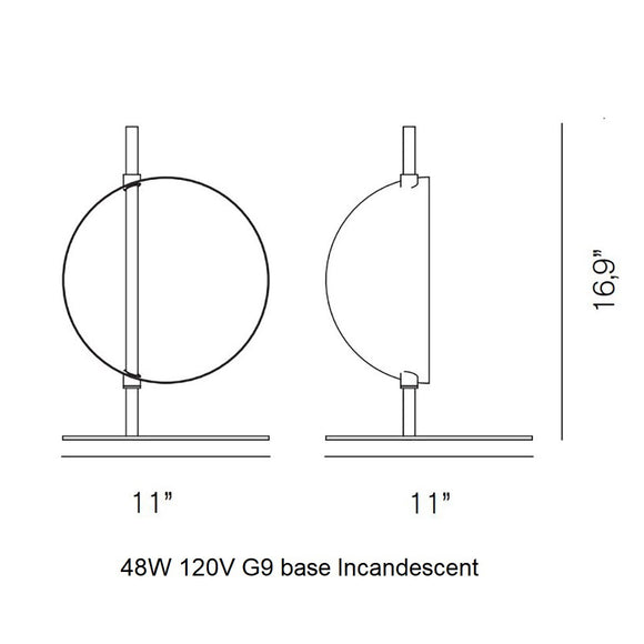 Superluna Table Lamp