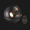 The Globe Wall Light  option Satin Gold / Anodic Bronze