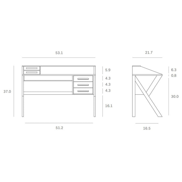 Origami Desk