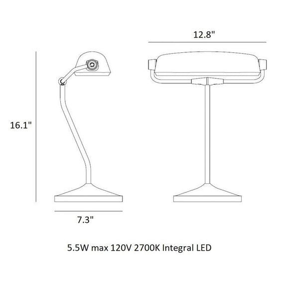 Banker's Desk Light