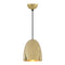 Stanley Pendant Light  option Hammered Brass