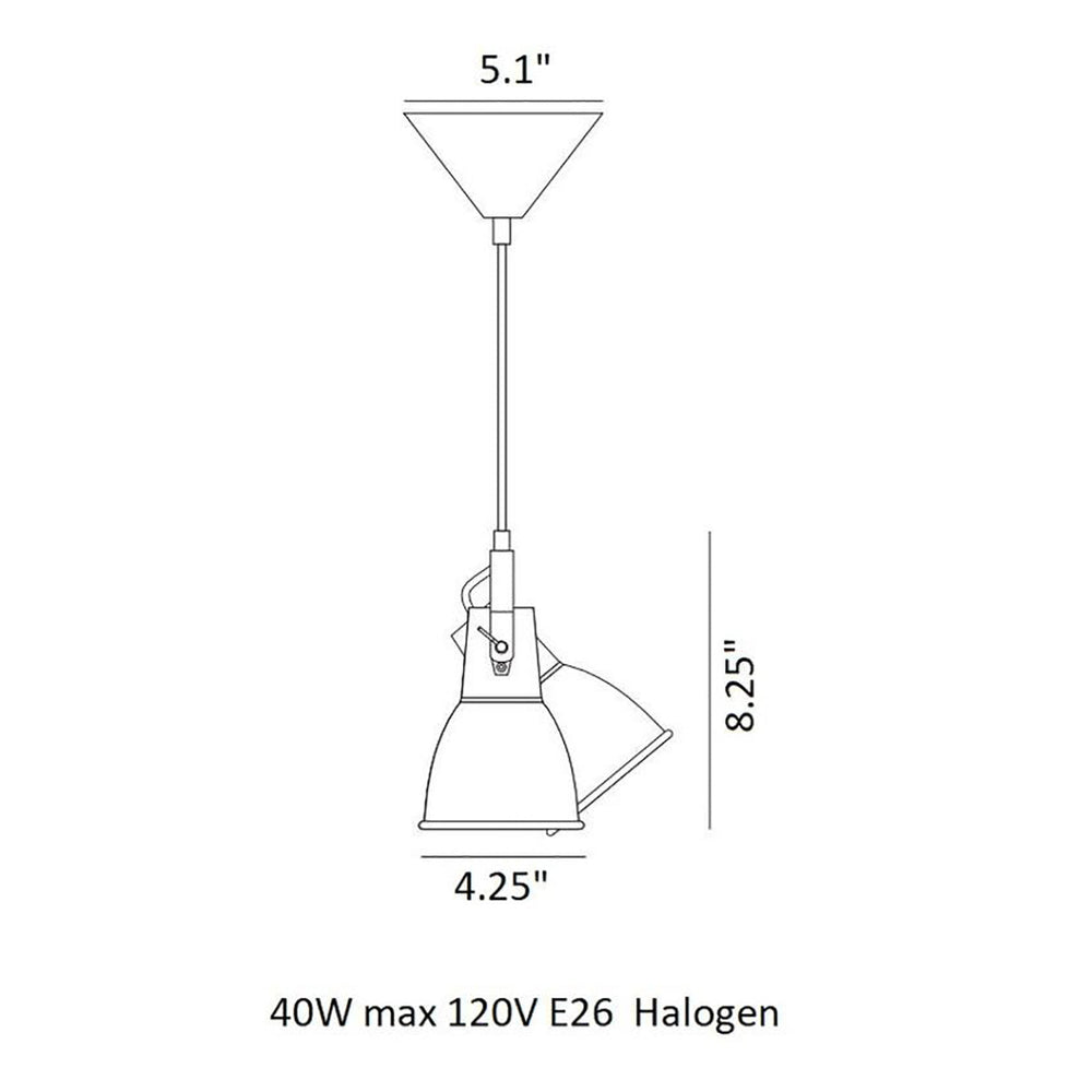 Stirrup Pendant Light