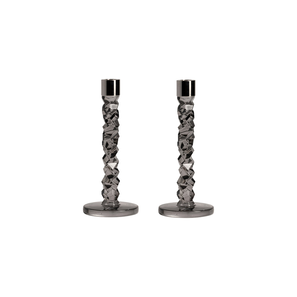 Carat Candlestick (Set of 2)