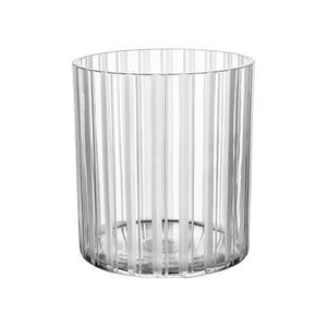 Cut In Number Stripes Vase
